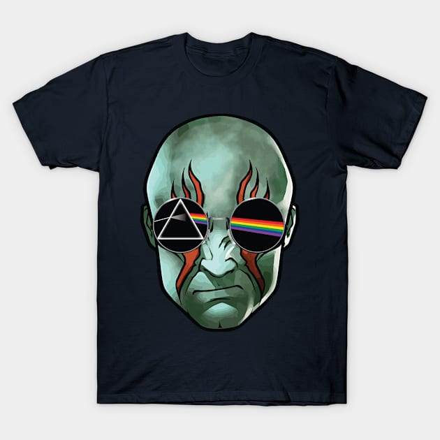 Dark Side Of Drax Guardians Of The Galaxy T-Shirt by Rebus28